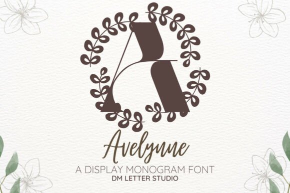 Avelynne Monogram: Crafting Timeless Initials