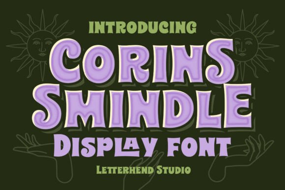Corins Smindle: Groovy, Mystical Display Typography