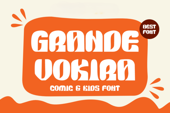 Grande Vokira: A Typeface That Brings Playful Energy to Life