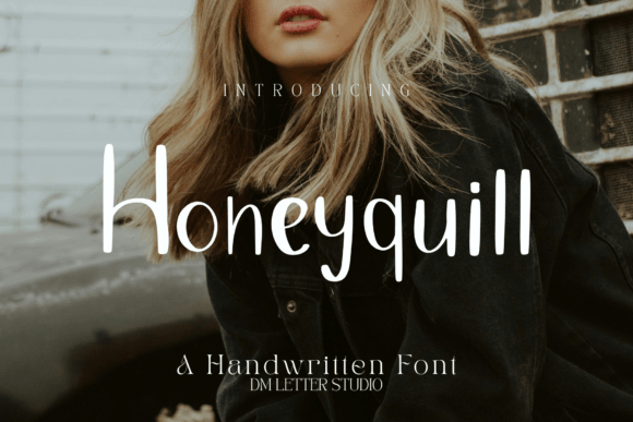 Honeyquill Font: A Handwritten Script for Warm Branding