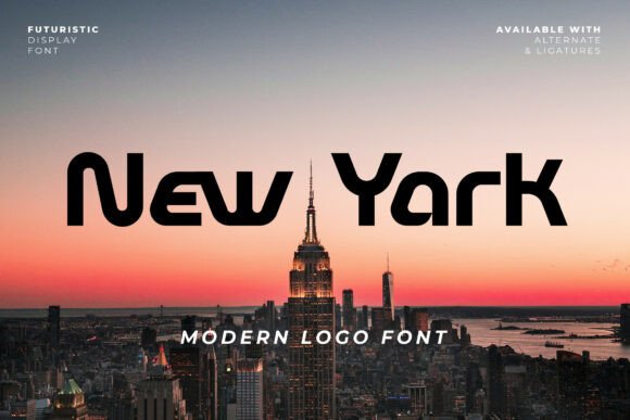 New Yark: A Display Font for the Digital Frontier