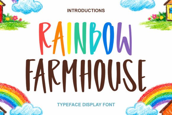Rainbow Farmhouse: The Handwritten Font for Cozy Brands