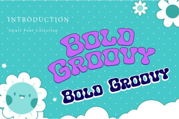 Step Back in Time with the Bold Groovy Typeface