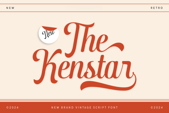 The Kenstar: Vintage Script Meets Modern Style