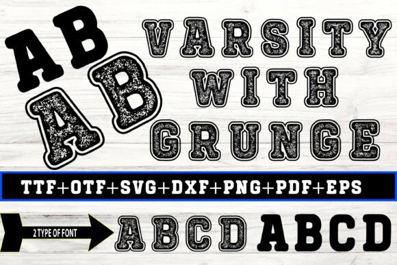 Varsity with Grunge: A Bold Choice for Modern Design
