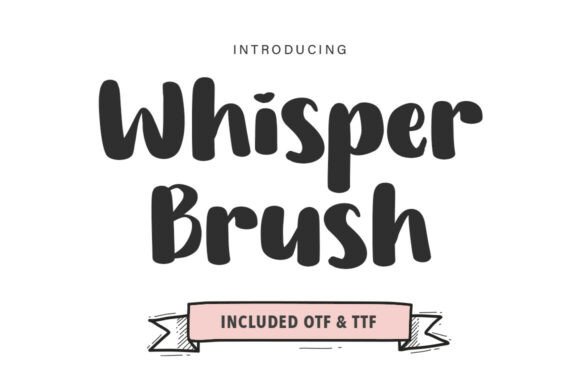 Whisper Brush: Bold Hand-Drawn Impact